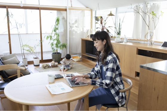 ハイブリッド型勤務形態