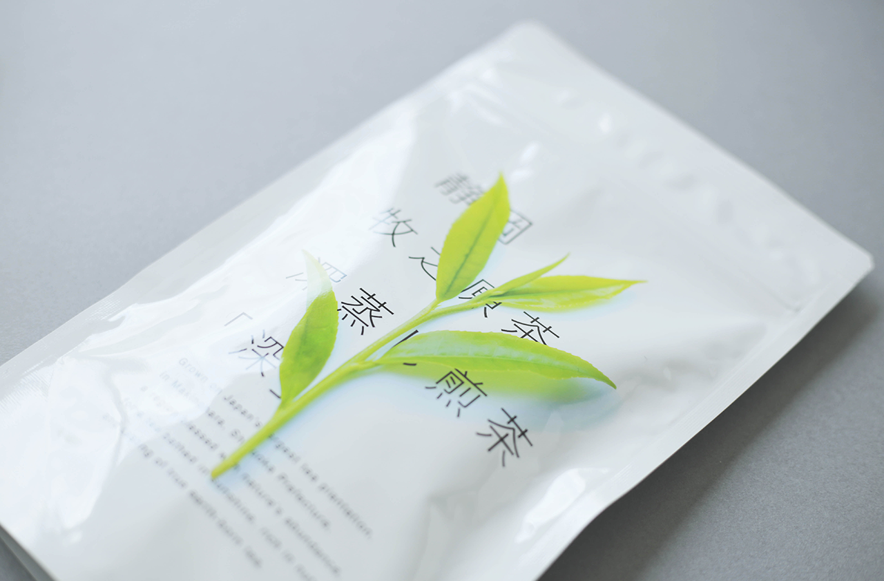 静岡牧之原茶 『深』パッケージ