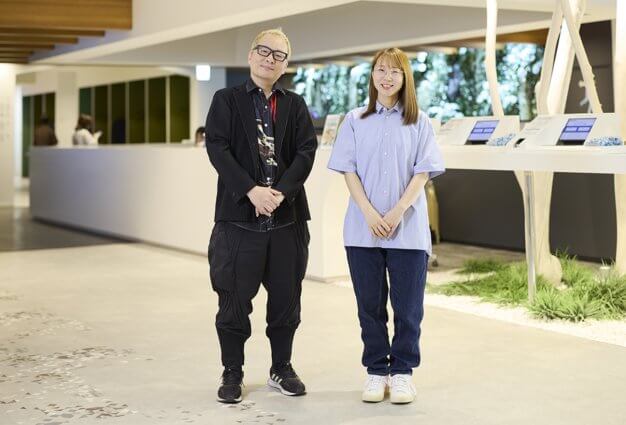 株式会社三井不動産 ワークスタイル推進部デザインマネジメント統括　浜田 桂 様 株式会社たきコーポレーション クリエイティブディレクター 藤井 賢二