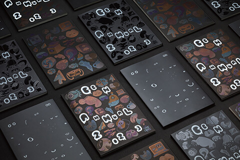 限られた条件の中で驚きを。黒とモンスターで仕上げた、手に取りたくなるCCN年鑑