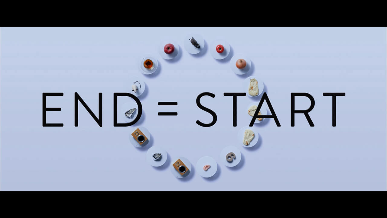 チームの結束を高める自主制作。アート作品「END=START」