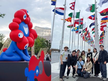 大阪・関西万博視察の様子