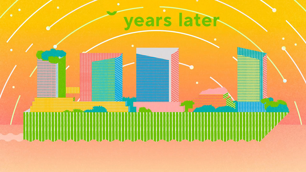 数年後の街並み