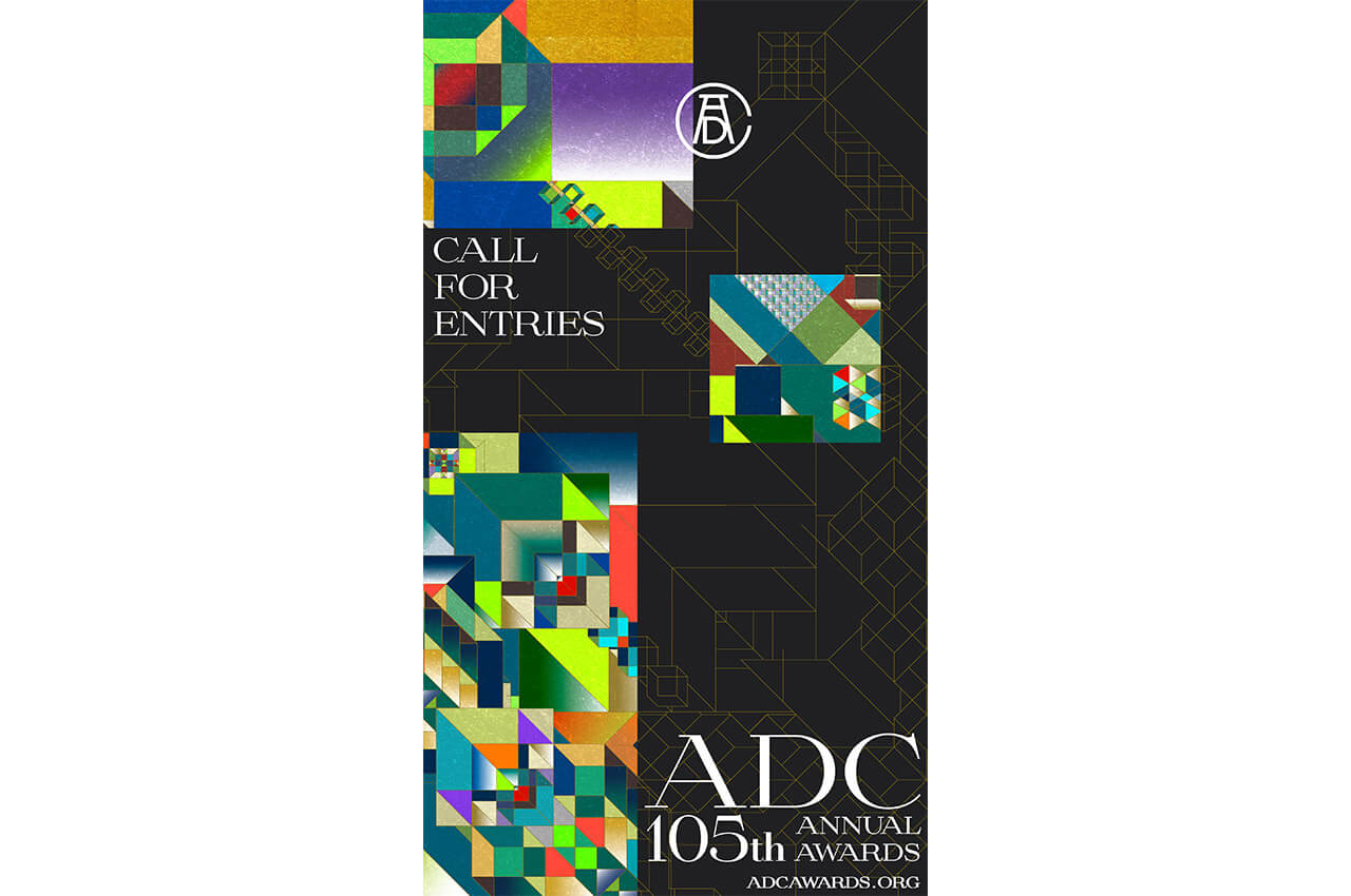 CALL FOR ENTRIES・ADC105thというテキストが書かれたビジュアル