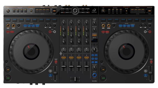 DDJ-GRV6 プロダクトのシルクデザイン