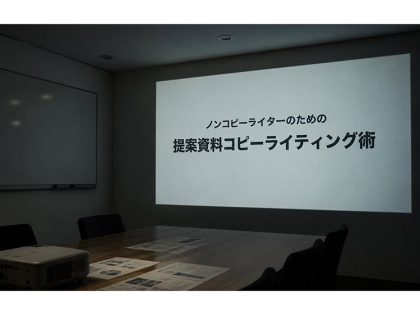 ブログ_ノンコピーライターのための提案資料コピーライティング術